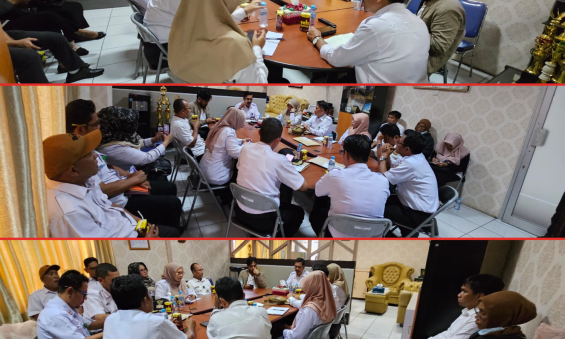 Lurah, Kasi Ekobang dan Kasi Kesra se-Kecamatan Samarinda Ilir Hadiri Rapat Koordinasi (08/01/2026)